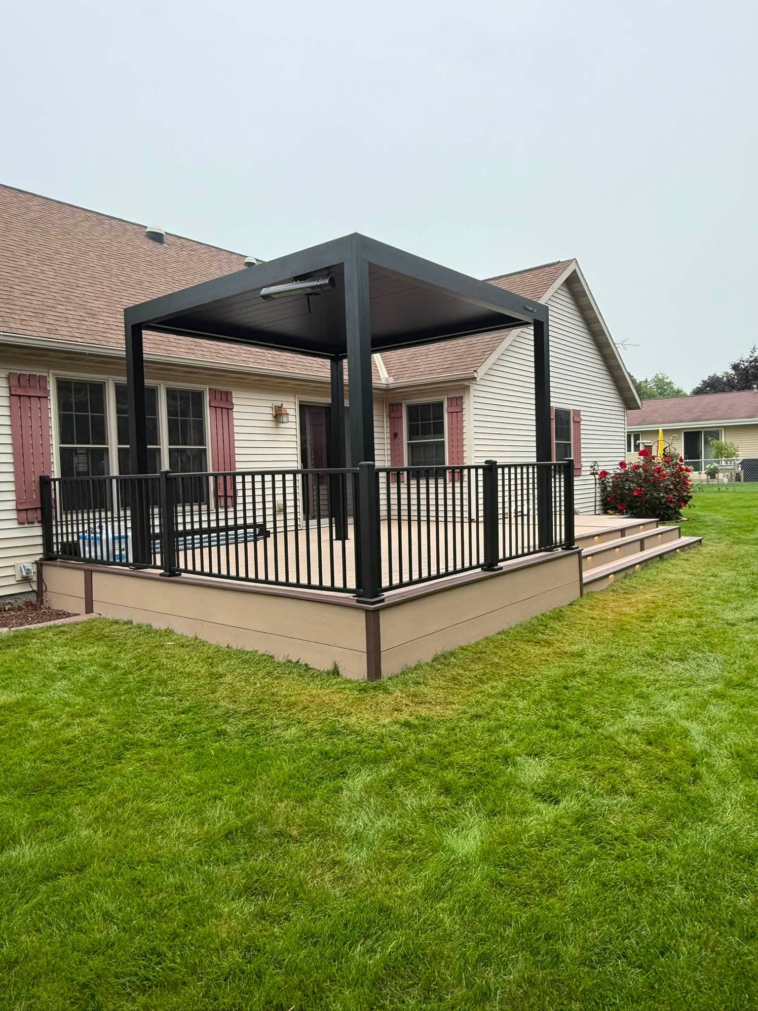 Custom deck by Reece Builders